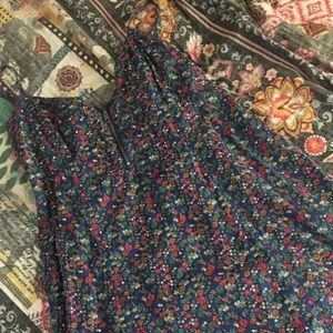 Hippie Floral Skater Dress